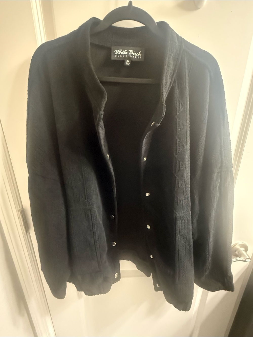 White Birch Black Women’s Snap-Front Jacket